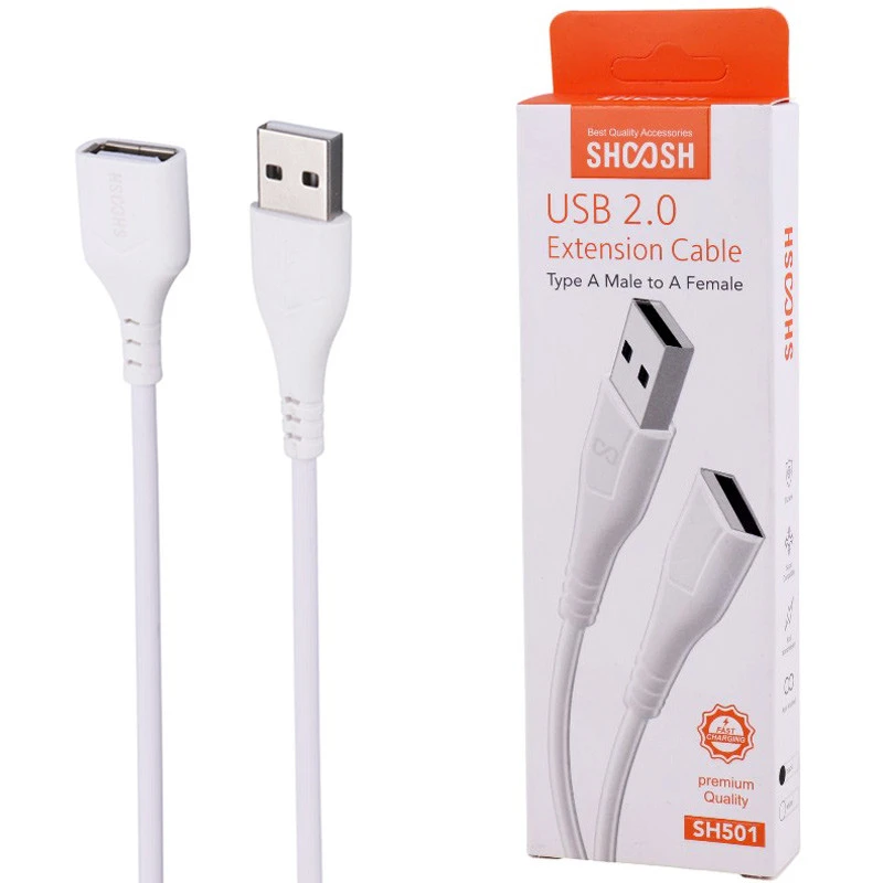 کابل افزایش طول USB شوش SH501 طول 1.5 متر