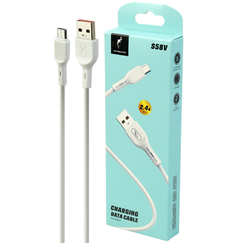 کابل شارژ اسکای دلفین مدل S58V طول 1 متر
