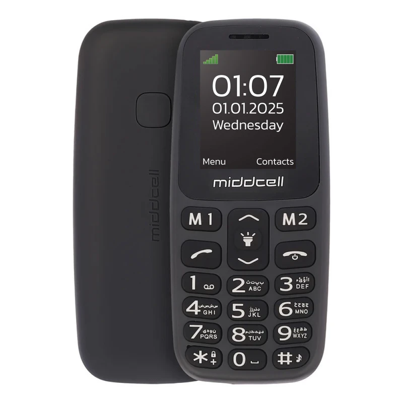 موبایل میدسل M107 دو سیم کارت ظرفیت 32 مگابایت