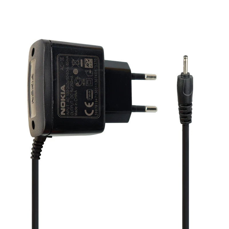 شارژر دیواری سیم وصل 1.75 وات نوکیا 0.35A 6101 شرینک