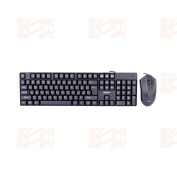 ماوس و کیبورد با سیم مدل D-NET PLUS DT-1101